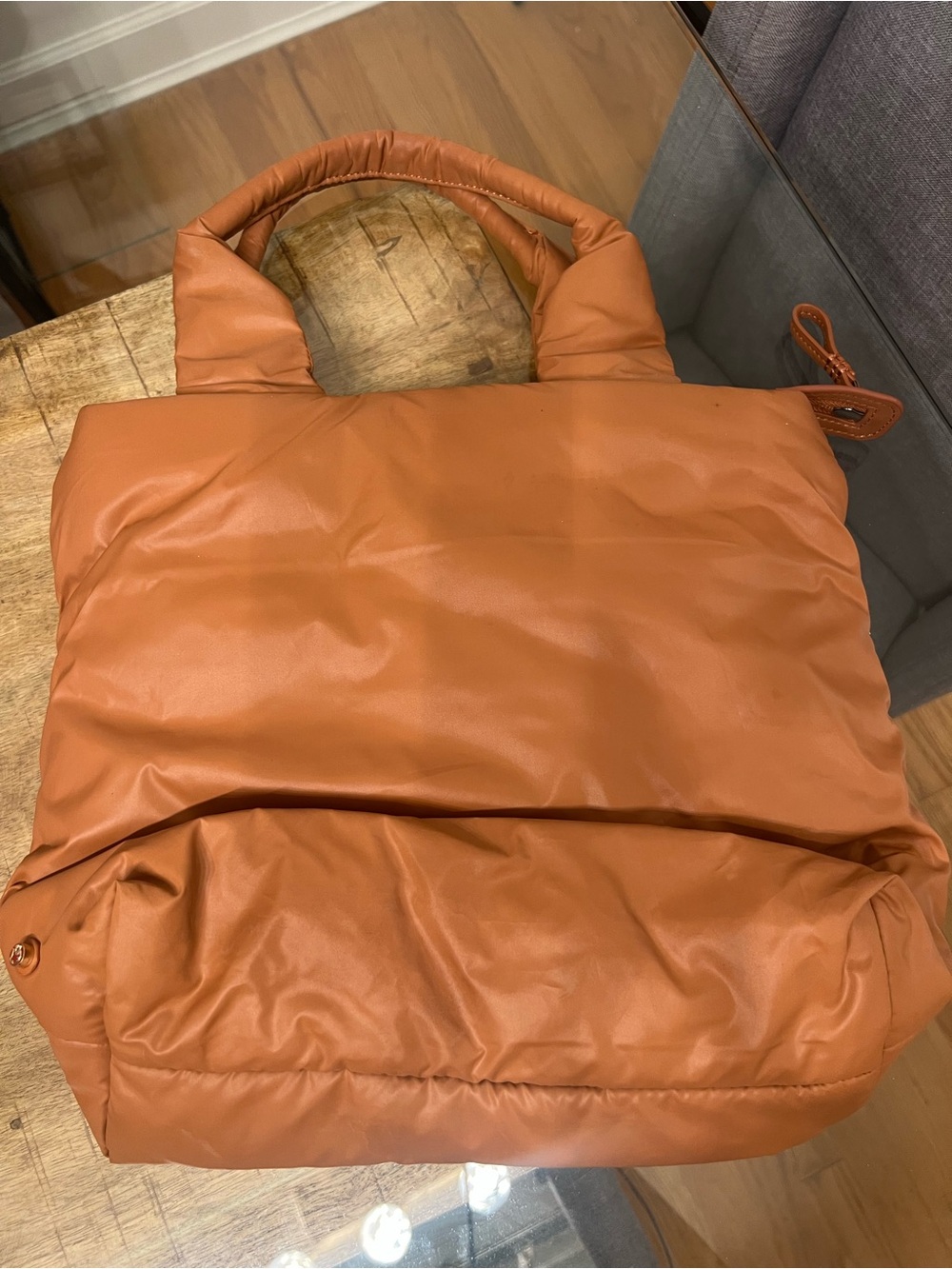 Caraa Cumulus Tote Medium in the color Clay purse